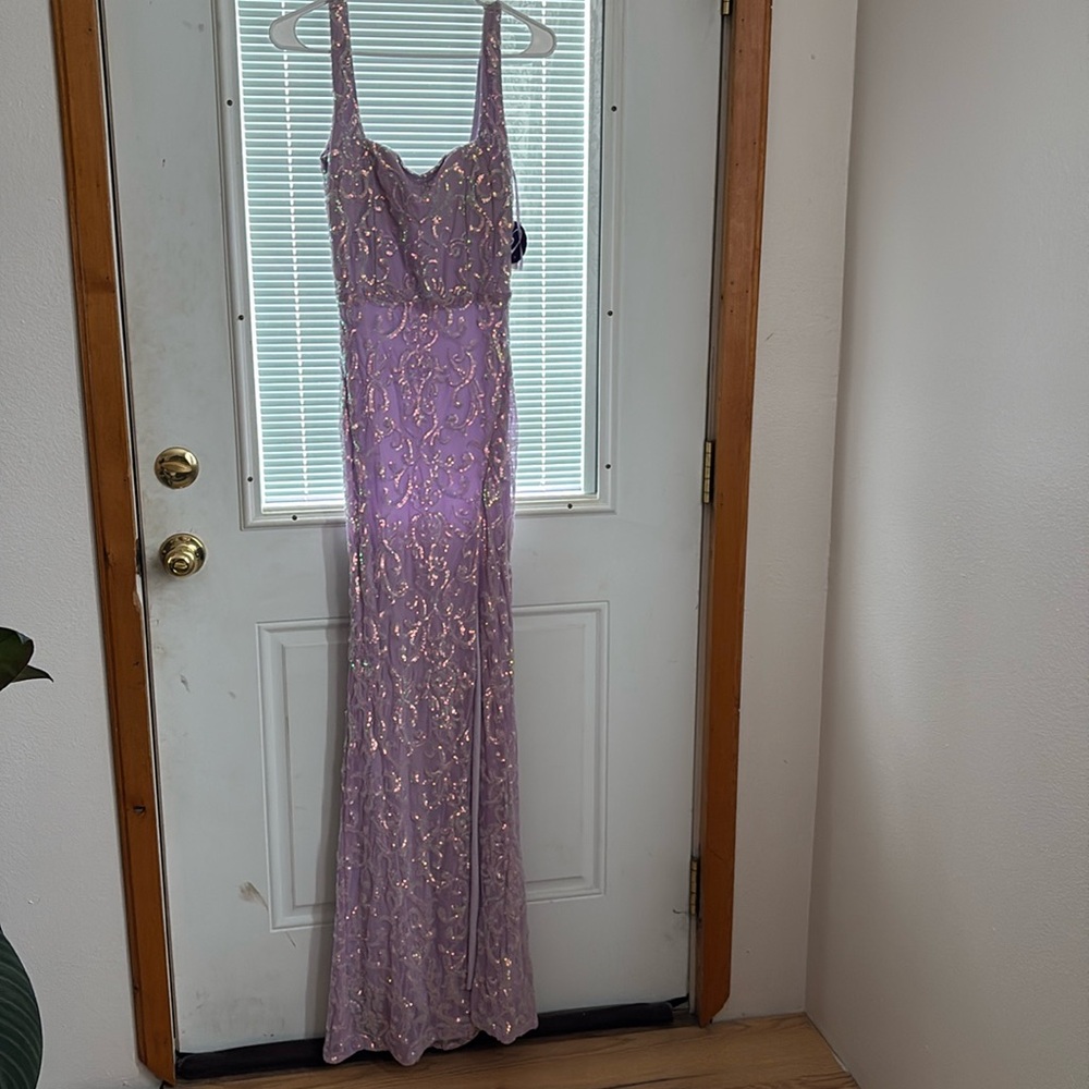 Windsor purple prom dress
